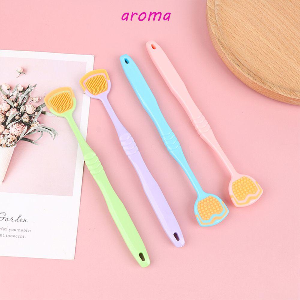 Bàn Chải Hai Mặt Mềm Mại Vệ Sinh Lưỡi An Toàn Thực Phẩm