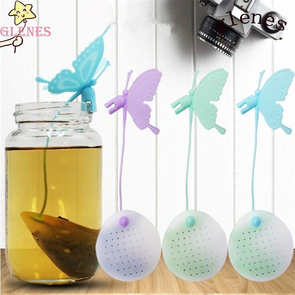 GLENES Dụng Cụ Lọc Trà / Cà Phê Hình Bướm Siêu Bền Tiện Dụng Cho Gia