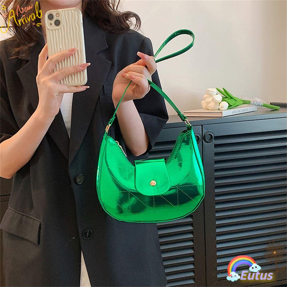 EUCA Túi Xách Da PU Thiết Kế Đơn Giản Thời Trang Cho Nữ