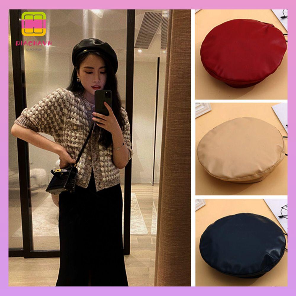 DIACHAVN Mũ Beret Thời Trang Dễ Phối Đồ