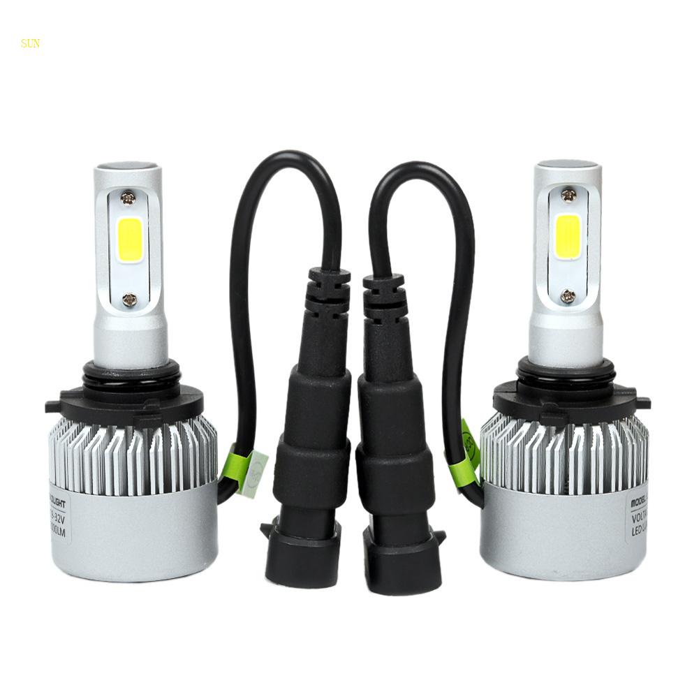 Đèn Pha Chống Sương Mù 80W 9006 9-30V LED 8000LM Cho Xe Hơi Xe Máy