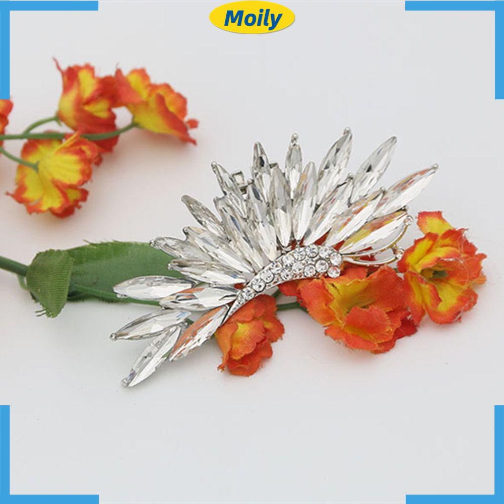 MOILYVN 1 Phụ Kiện Trang Trí Giày Cao Gót Đính Đá Sang Trọng