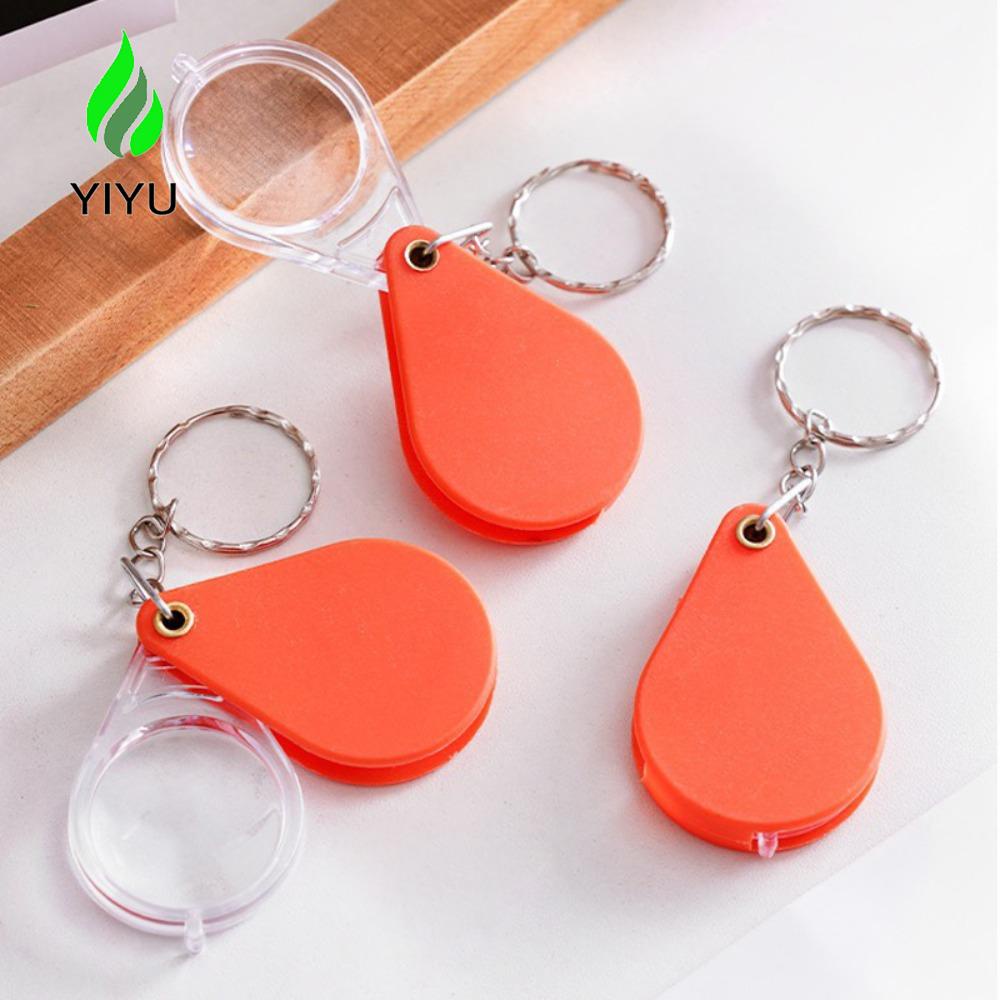 YIYU Kính Lúp Phóng Đại 10X Có Móc Khóa Tiện Dụng