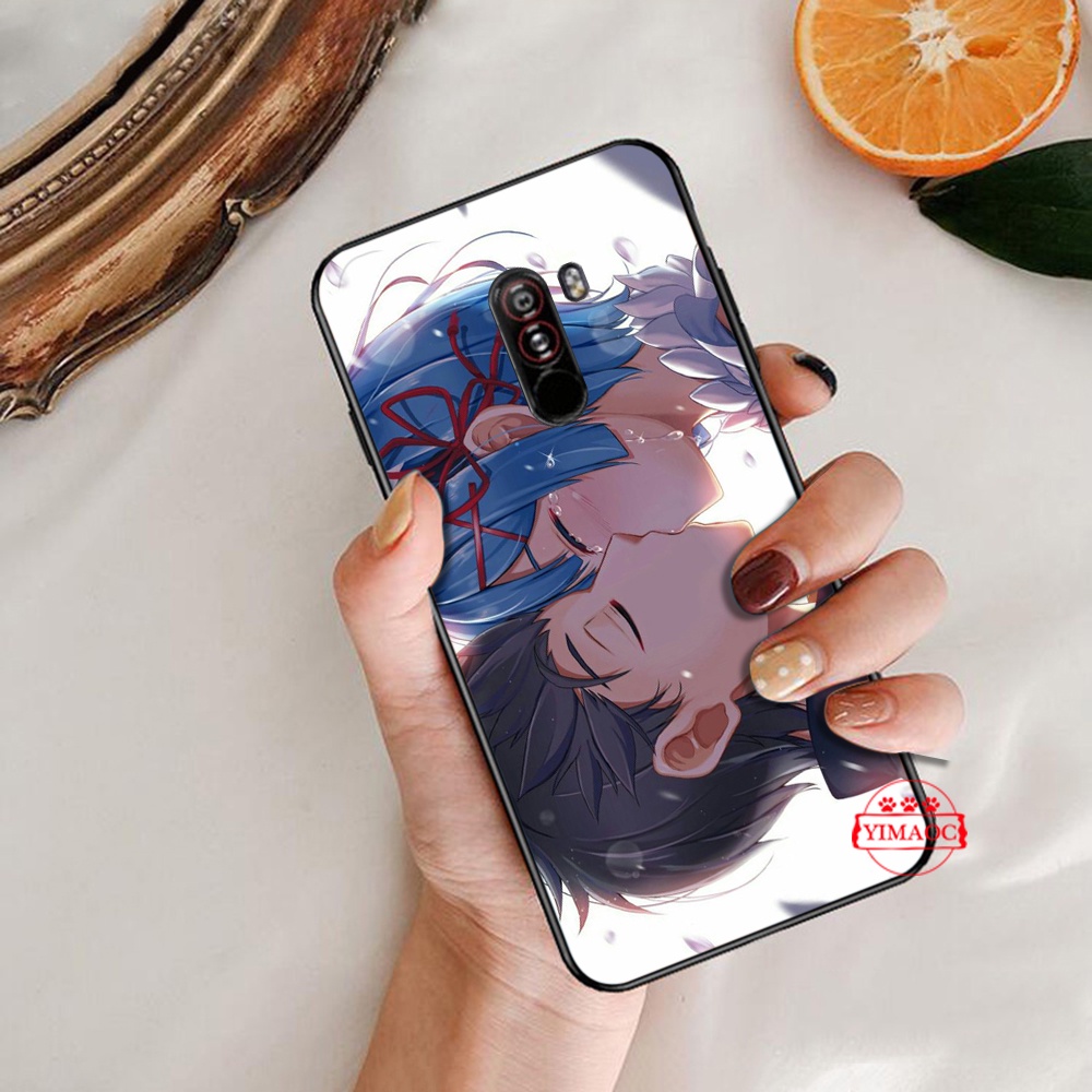 Ốp Điện Thoại Mềm Hình Anime Rem Re Zero emilia 312YPJ V14 Cho Redmi Note 5 6 7 8 8T Pro 9