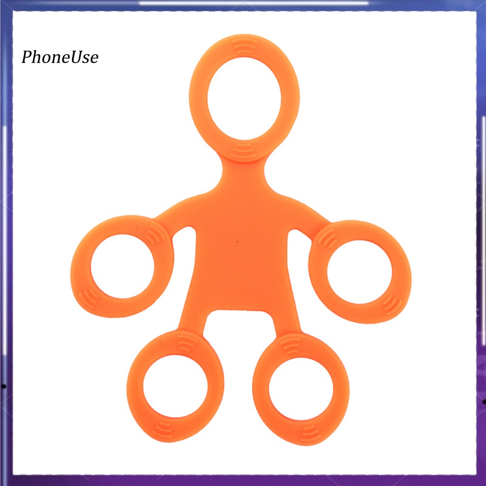 Vòng Tập Lực Tay 5 Ngón Bằng Silicone PU