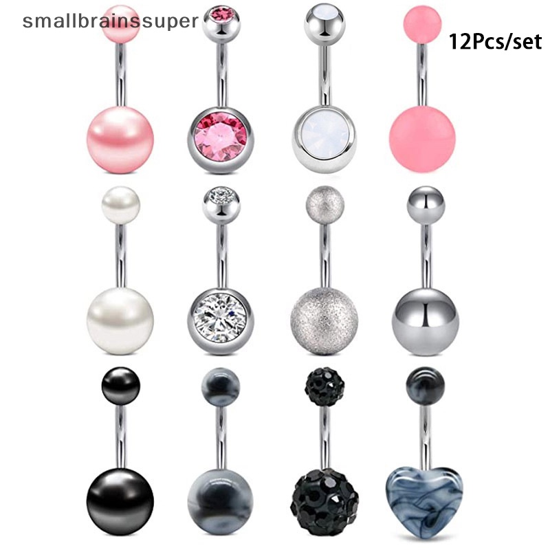 Bộ 12 Khuyên Rốn Dễ Thương Quyến Rũ