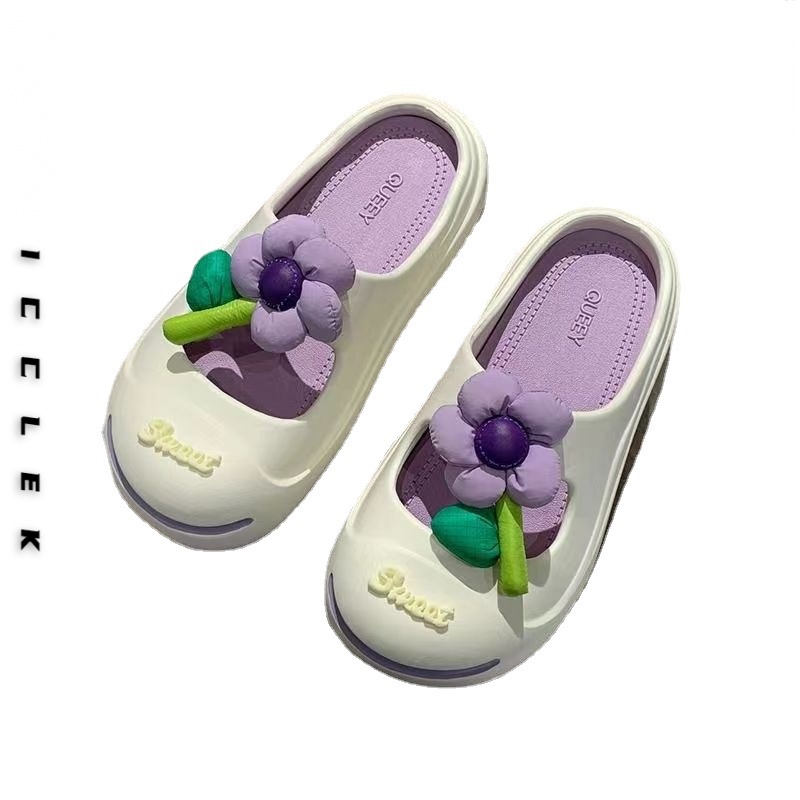 Dép bánh mì ICCLEK 29zDDX070301 thoải mái cho nữ