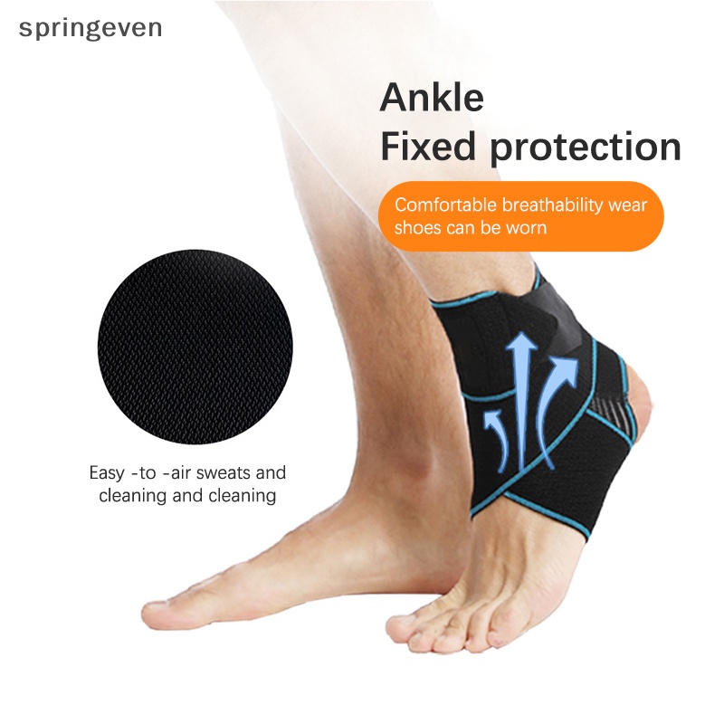 1 Đai Quấn Mắt Cá Chân Co Giãn Chống Trượt Hỗ Trợ Tập Gym