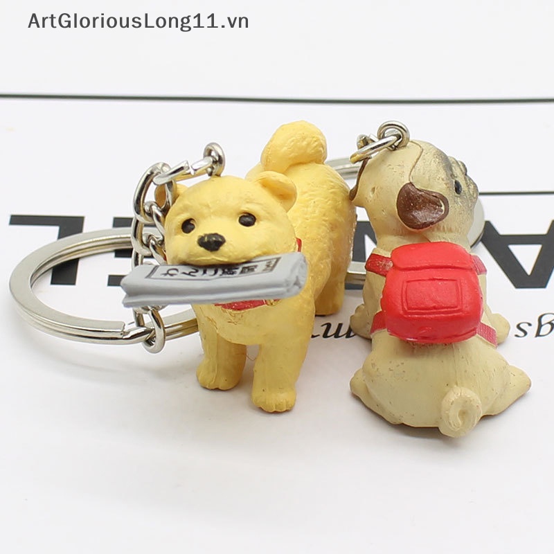 Móc Khóa Hình Thú Cưng Hoạt Hình Xinh Xắn