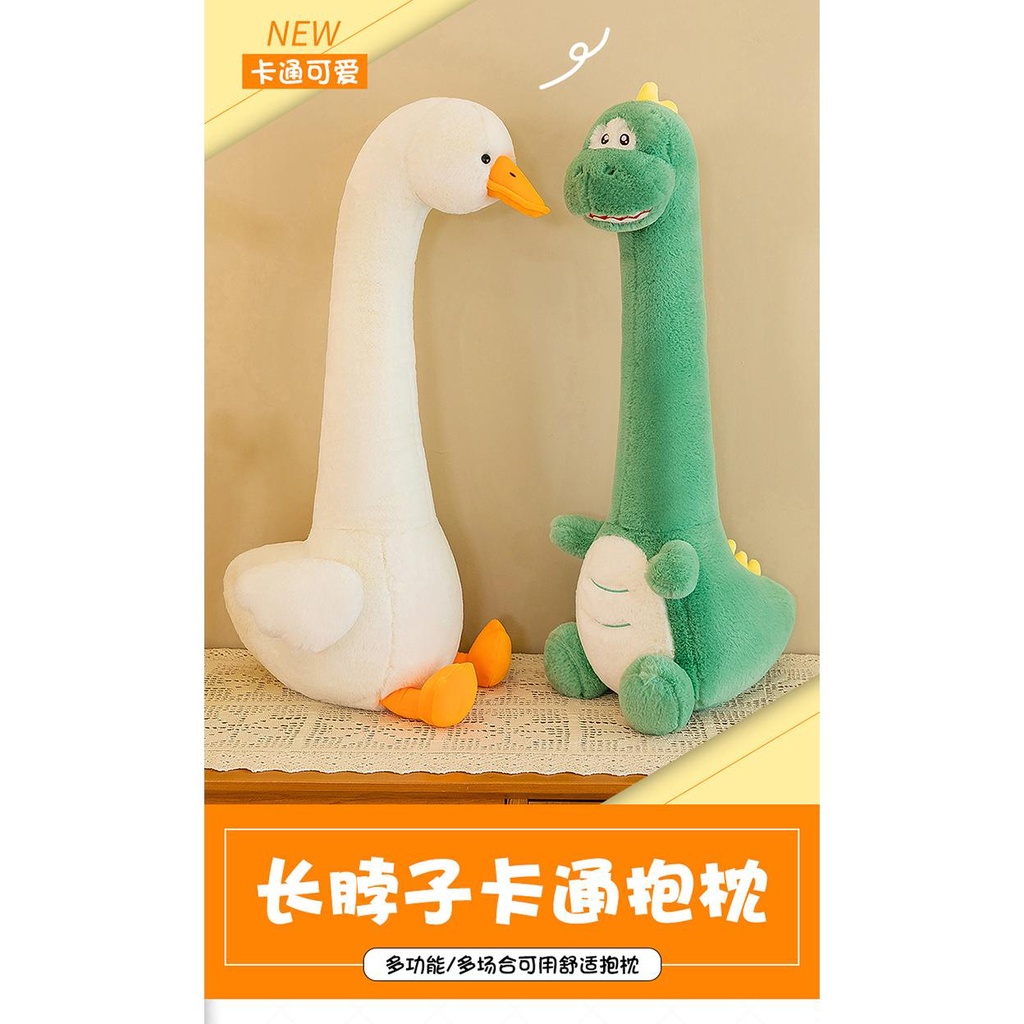 Gối Ôm Hình Khủng Long Bằng Nhung Dễ Thương Xinh Xắn Dành Cho Bé