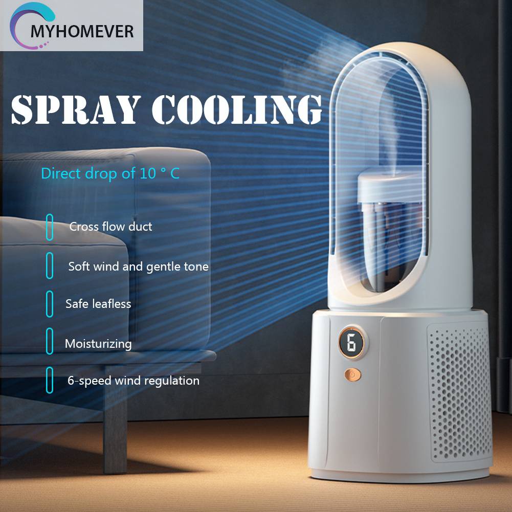 Quạt Làm Mát Để Bàn 6 Tốc Độ Yên Tĩnh Cho Phòng Ngủ / Văn Phòng