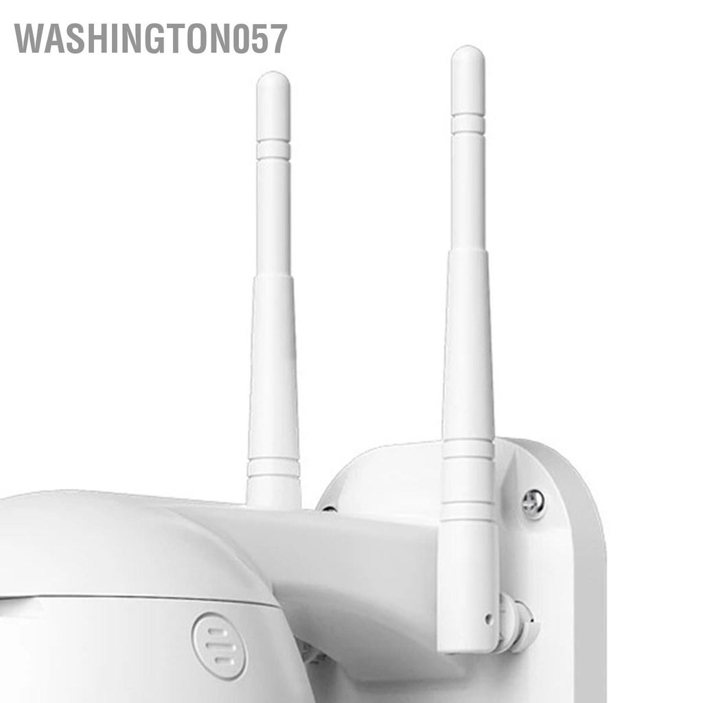 Washington057 Camera gia đình WiFi Góc rộng 360 ° HD Hình ảnh rõ nét Phát hiện thông minh không dây Thông báo động chống nước