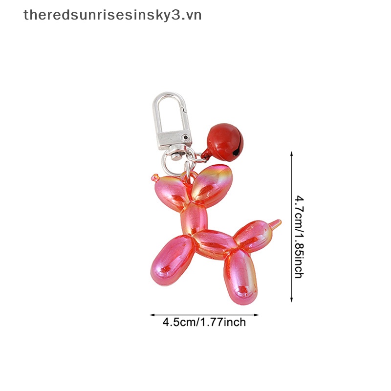 Móc Khóa Hình Thú Cưng Hoạt Hình Nhiều Màu Sắc Dễ Thương Cho Cặp Đôi