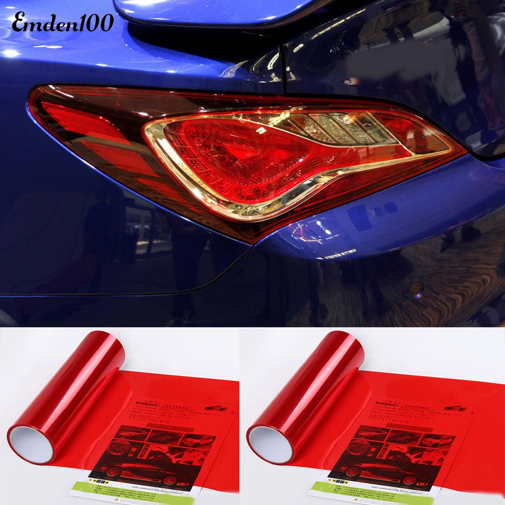 Tấm Phim Dán Trang Trí Đèn Pha Xe Hơi Kích Thước 60cmx30cm