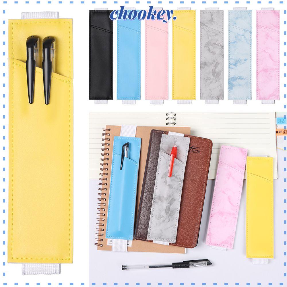 CHOOKEY Túi Đựng Bút Thủ Công Có Dây Thun Co Giãn Có Thể Điều Chỉnh Giá Đỡ