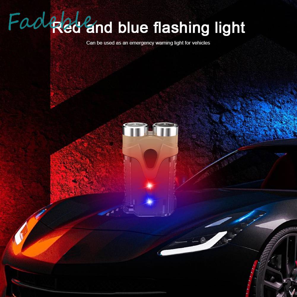 Đèn LED Cắm Trại Bỏ Túi Loại C 500mAh Chống Thấm Nước 7 Chế Độ Tiện Dụng