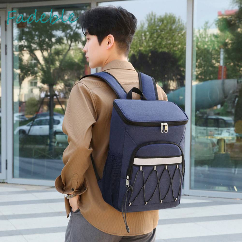 Ba Lô Cách Nhiệt Chống Rò Rỉ Đựng Hộp Cơm Tiện Lợi