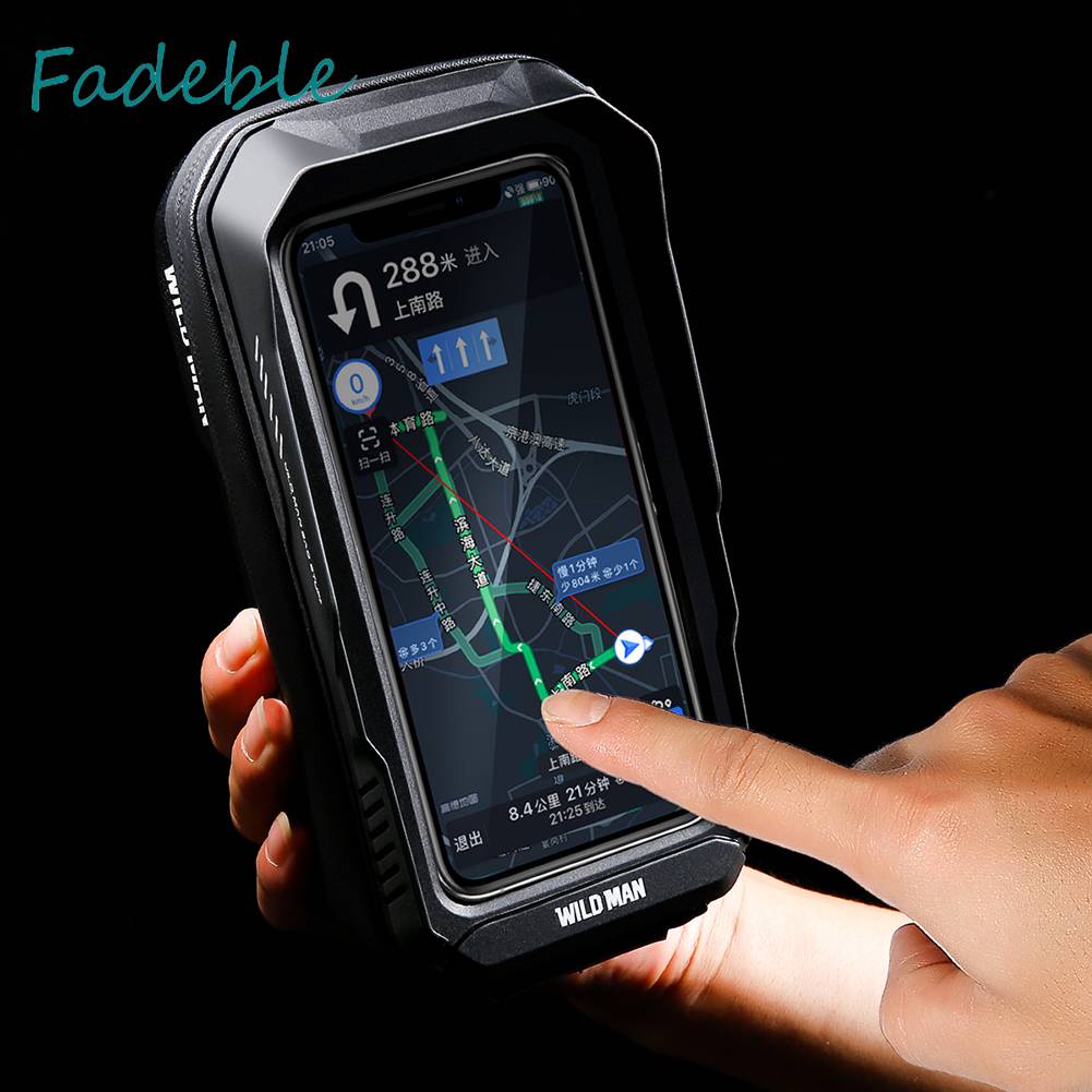 Túi Đựng Điện Thoại 0.6L Chống Thấm Nước Gắn Tay Lái Xe Đạp Tiện Dụng