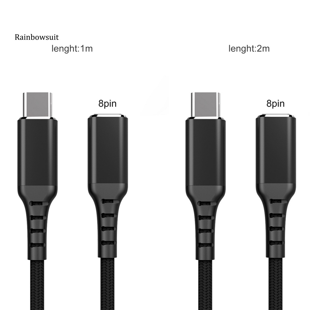 Dây Cáp Sạc / Truyền Dữ Liệu 8 Pin Dài 1 / 2m Di Động Tiện Dụng Cho iPhone