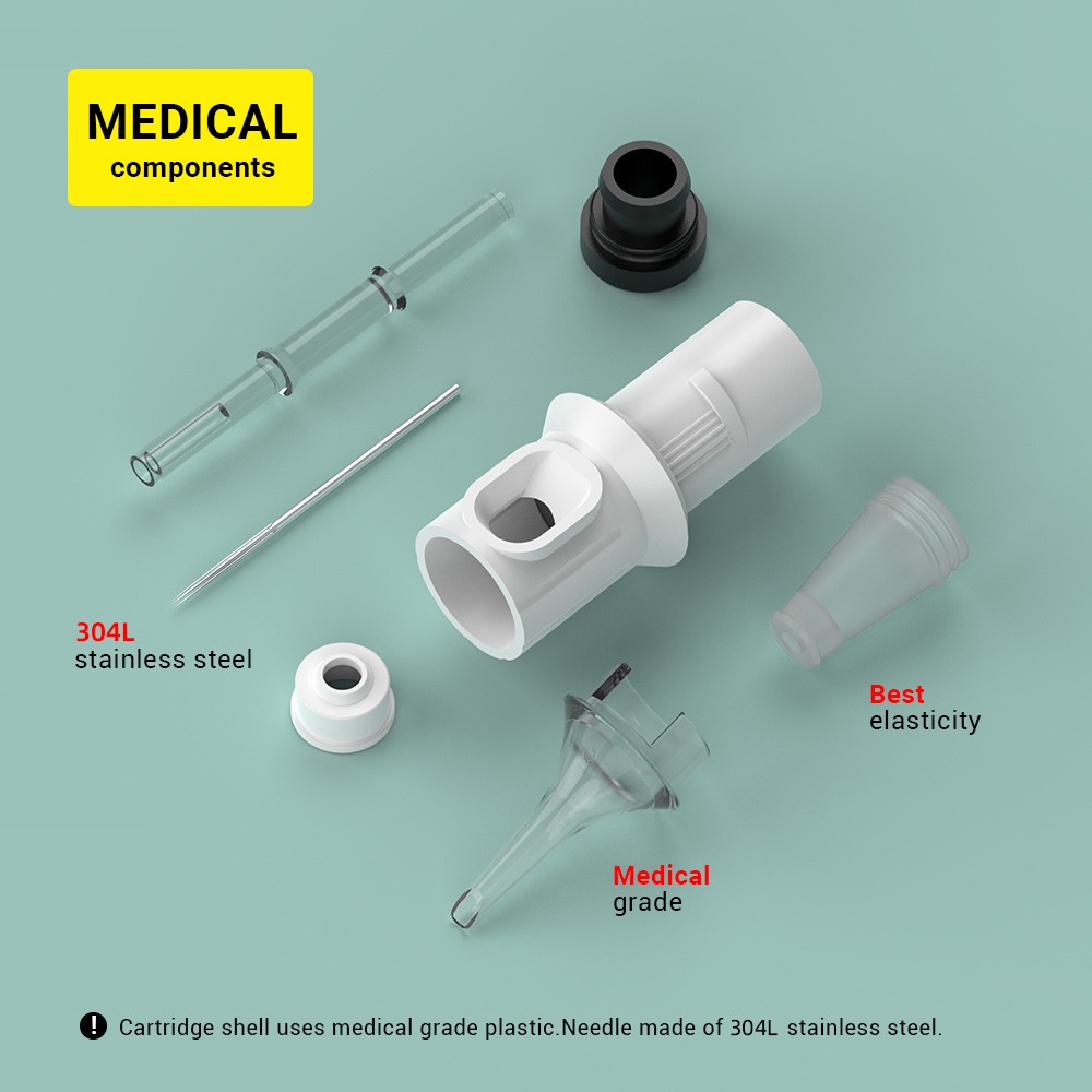 Set 20 / 20 Kim Xăm Hình Chuyên Dụng #12Màng Bọc Mềm 0.35mm RL / RS / M1 / RM