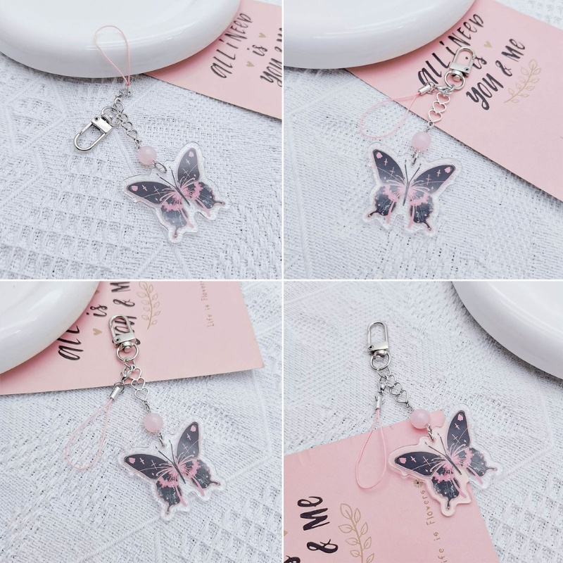 Móc Khóa Hình Bướm Ngọt Ngào Xinh Xắn