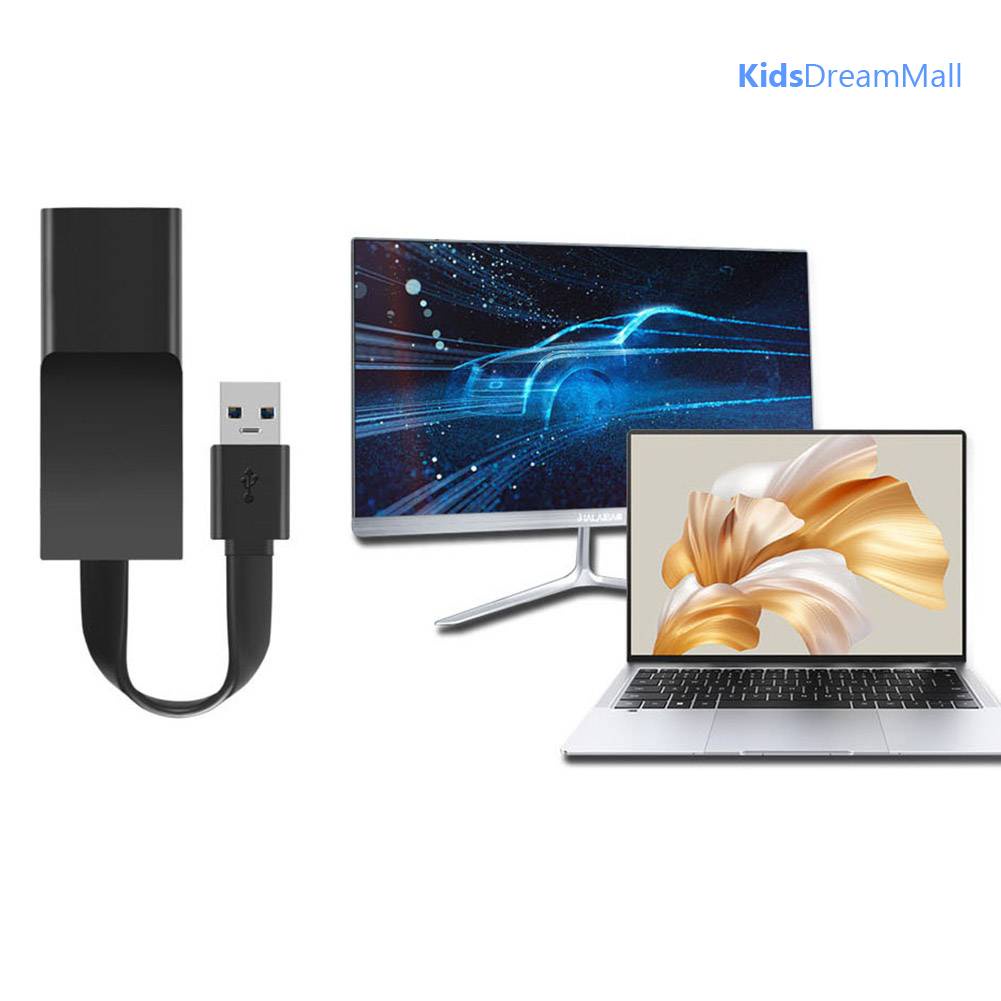 Thẻ Mạng Lan Ethernet 1000Mbps USB 3.0 Sang RJ45 Có Dây Cho PC / Laptop