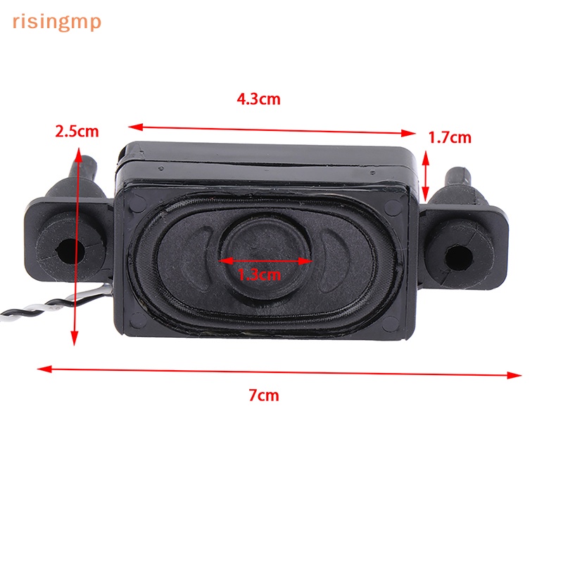 1 Cặp Loa 2W 8 Ohms 24 * 43MM Dày 17MM Có Dây Dành Cho Notebook