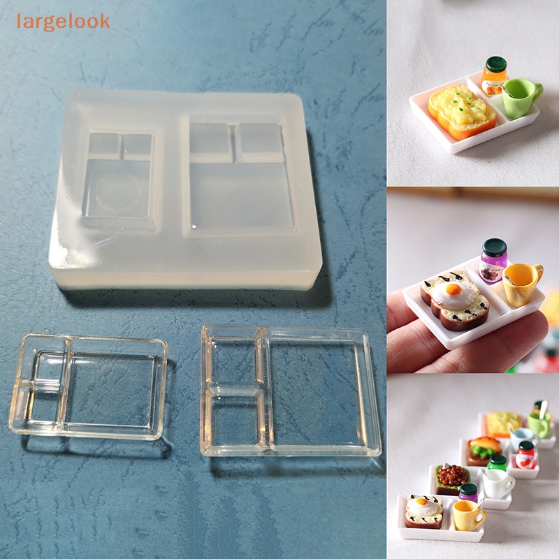 Khuôn Silicone Làm Bánh Mini Tỉ Lệ 1: 12 Cho Nhà Búp Bê DIY