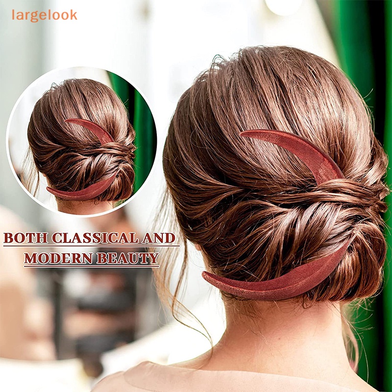 1 Lược Chải Tóc Tay Cầm Khắc Hình Mặt Trăng Phong Cách Ramadan Thời Trang Dành Cho Nữ