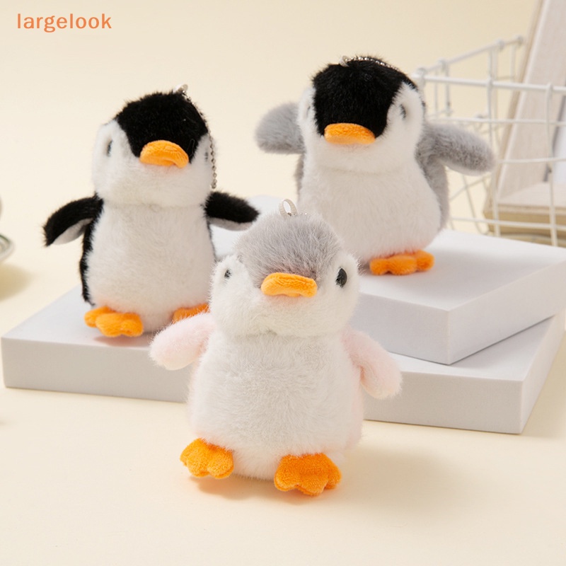 Móc Khóa Hình Chim Cánh Cụt Nhồi Bông Dễ Thương