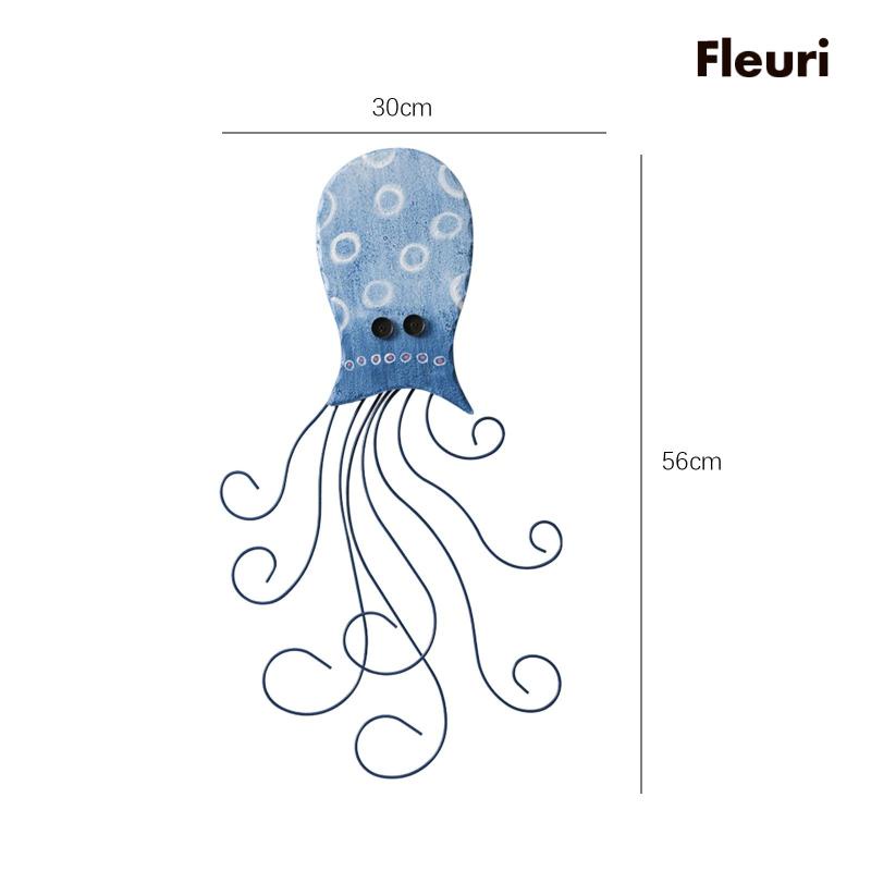 Bạch Tuộc Nghệ Thuật Treo Tường Trang Trí Phòng Bé