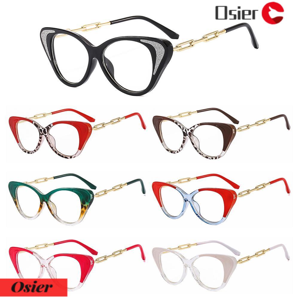OSIER1 Kính Mát Mắt Mèo Chống Lóa Ánh Sáng Xanh Thời Trang Cho Nữ