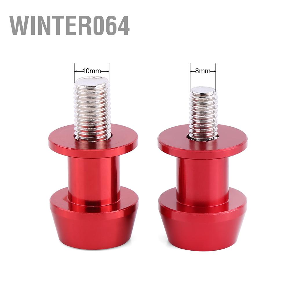 Winter064 8/10mm Xe máy CNC Hợp kim nhôm Tay xoay Ống chỉ Thanh trượt Giá đỡ Bobbins