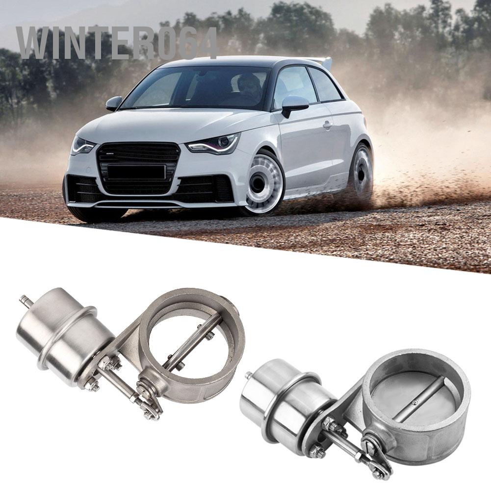 Winter064 Van điều khiển khí thải ô tô đa năng 2.5 &quot;Phù hợp với phụ kiện xe ống D 63mm