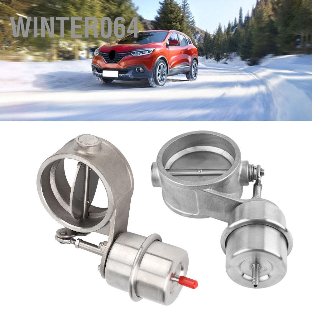 Winter064 Van điều khiển khí thải ô tô đa năng 2.5 &quot;Phù hợp với phụ kiện xe ống D 63mm