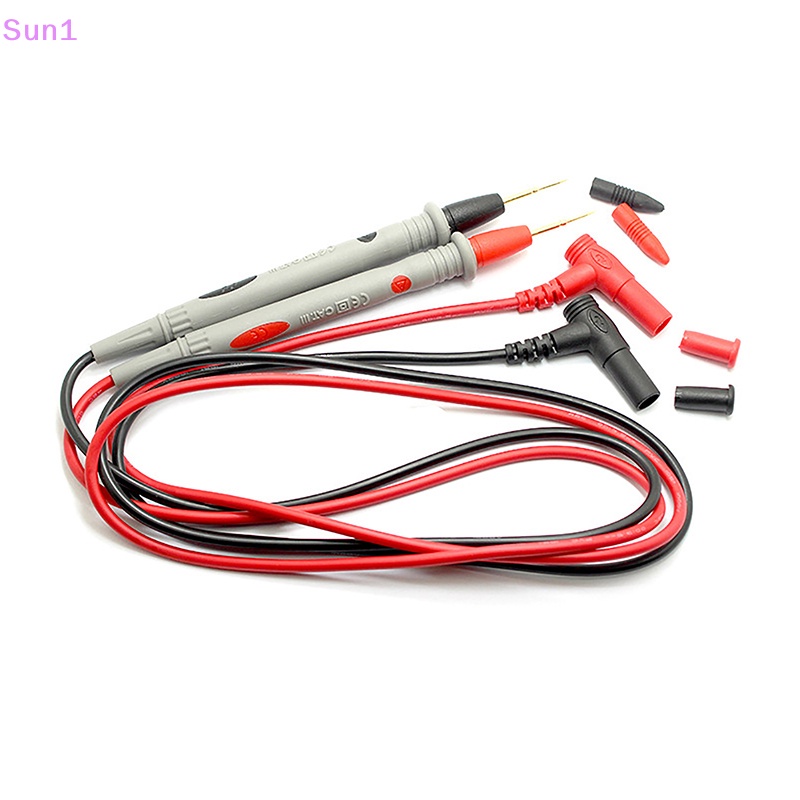 Set 2 Dây Dò Thử Điện Vạn Năng Chất Liệu Silicone Mạ Vàng