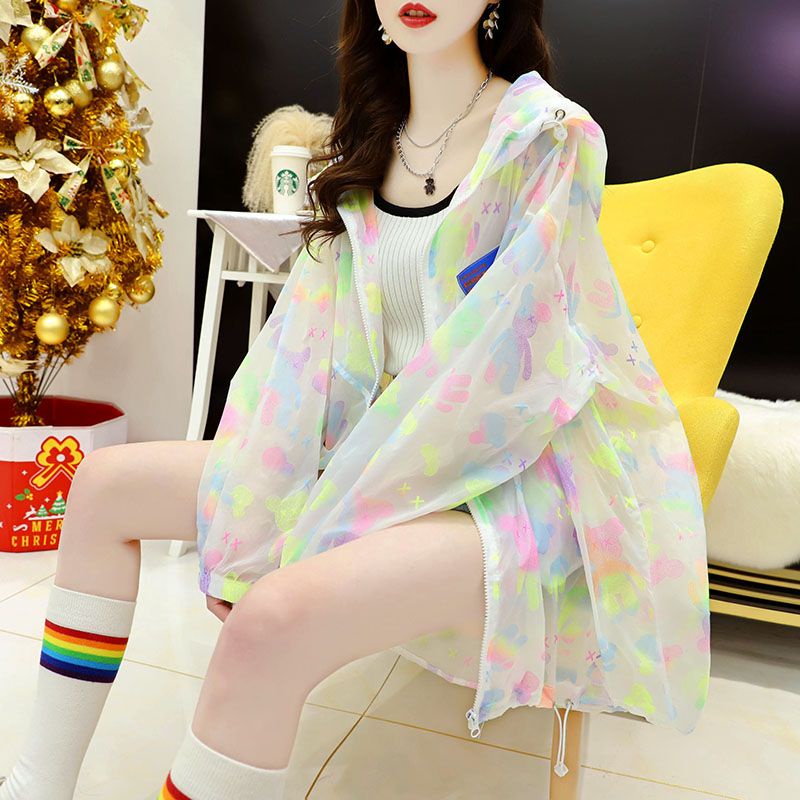 Áo Khoác Cardigan Mỏng Chống Nắng Phong Cách Phương Tây Cho Nữ