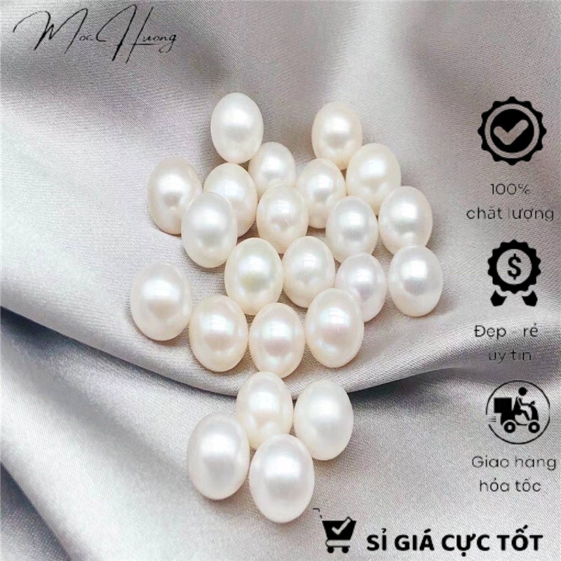 100 Hạt nhựa ABS giả hạt trai làm handmade DIY - MH588