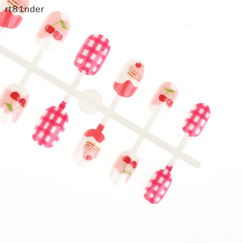 Rt Móng Tay Giả Họa Tiết Hoạt Hình Dễ Thương Cho Bé