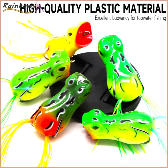 Set 5 Mồi Giả Nhử Cá Mềm Kèm Móc Câu Tiện Dụng