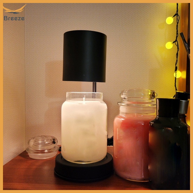 Đèn Nến Sưởi Ấm Với 2 Bóng Đèn Có Thể Điều Chỉnh Độ Sáng Không Lửa Tương Thích Với Lọ Lớn