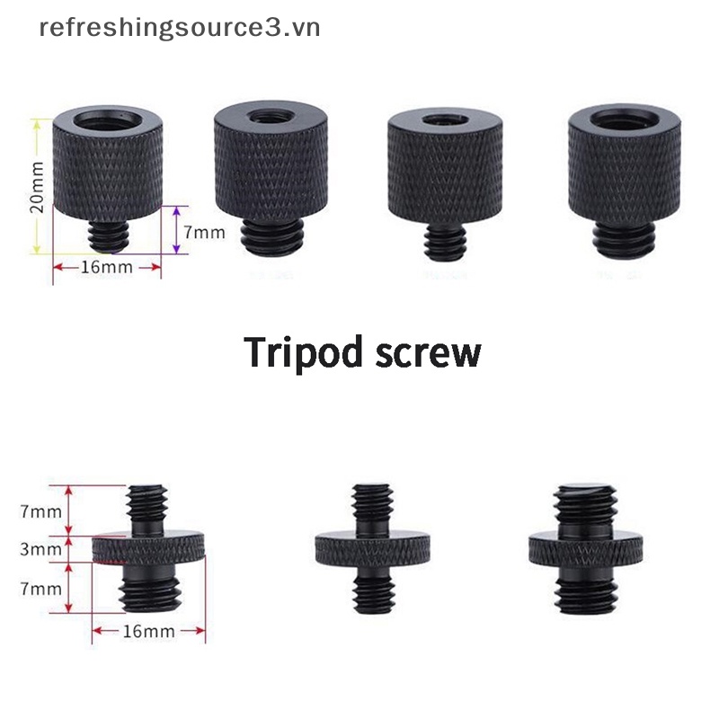 Vít Chuyển Đổi Đầu Cắm Sang Ổ Cắm 3 / 8 &quot;Sang Ổ Cắm 1 / 4&quot; Chuyên Dụng Cho Tripod 3.vn