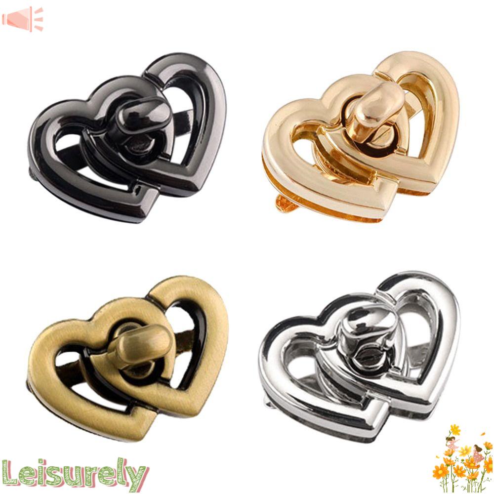 LEILY Khóa Cài Kim Loại Cho Túi Xách Thiết Kế Mới Tiện Lợi Dễ Sử Dụng