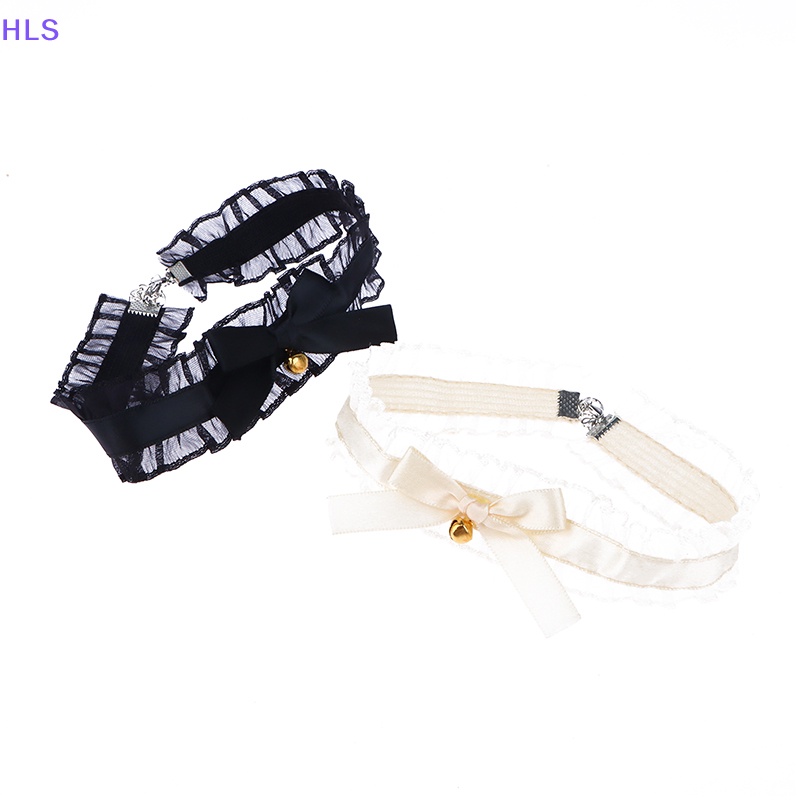 Vòng Cổ Choker Phối Ren Và Chuông Phong Cách Gothic Thời Trang