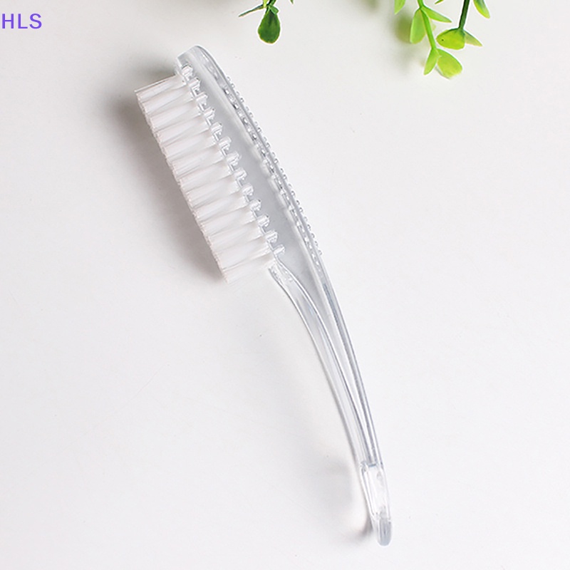 Bàn Chải Nhựa Mềm Tay Cầm Cong Vệ Sinh Móng Chân Tiện Dụng