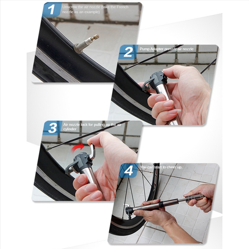 Bơm Xe Đạp Mini GIYO GM-49L MTB