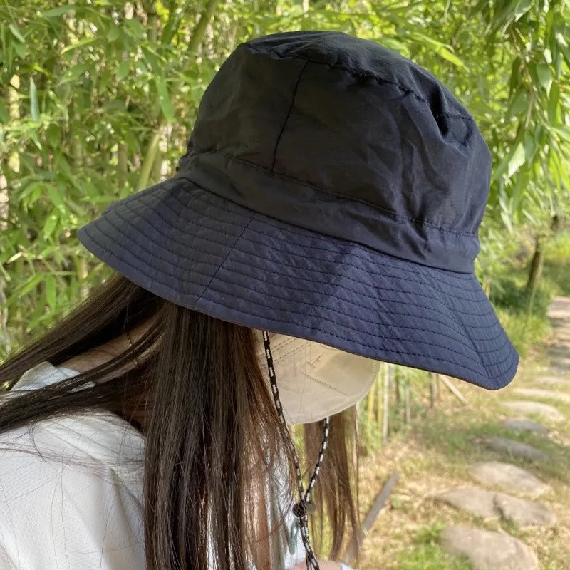 Mũ Xô Dây Rút Unisex Chống Tia UV Chống Nước Chống Nắng Có Thể Điều Chỉnh Và Gấp Gọn Dùng Khi Chạy Bộ Ngoài Trời