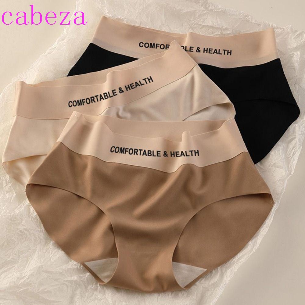 CABEZA Quần Lót Thể Thao Không Đường May Mềm Mại Thoáng Khí Phong Cách Hàn Quốc Cho Nữ