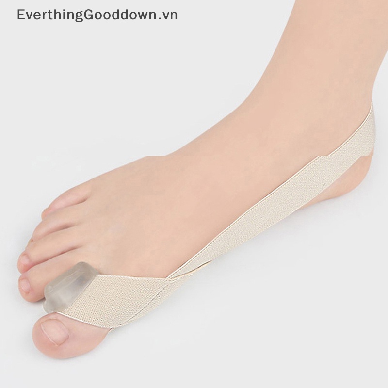 Everthinggooddown Đai Đeo Định Hình Ngón Chân Cái Bằng Silicon Giảm Đau