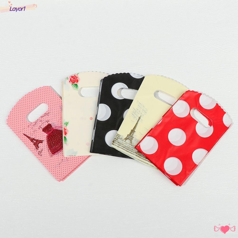 LAYOR1 Bộ 50 Túi Nhựa Đựng Đồ Đa Năng